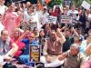 BJP SC Morcha stages state‑wide protest on social harmony, questions Cong record