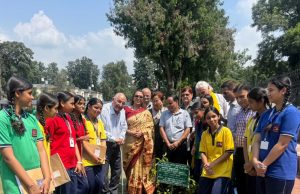 Shade tree planted on death anniversary of Jayanand Bharti, Hero of Pauri Uprising