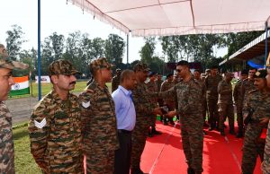 Maj General Manish Kumar reviews Agniveer Recruitment Rally at Roorkee