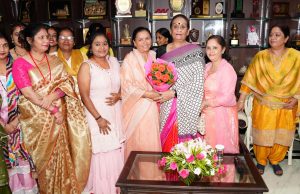 First Lady Gurmeet Kaur celebrates with women at Lok Bhavan