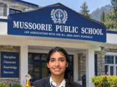 Khushi Sonkar named ‘Most Promising Student’ at MPS Diamond Jubilee