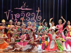 School Children enthral with Bharatanatyam & Kathak Performances