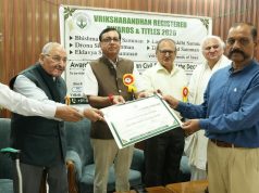 ‘Vrikshabandhan’ felicitates people for Year 2026